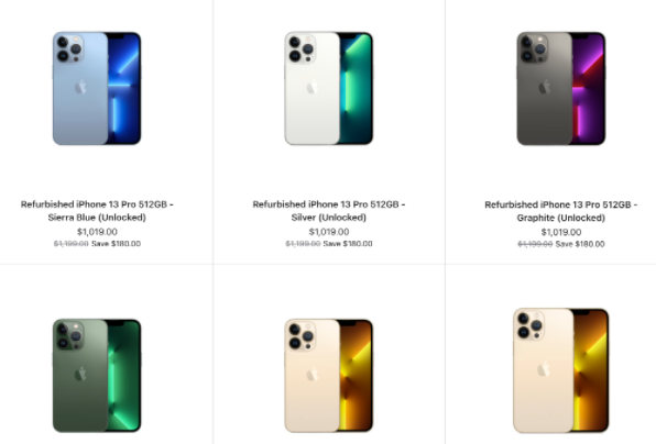 iphone 13 pro重回苹果k8凯发真人官网售卖，仅售 5000 多！