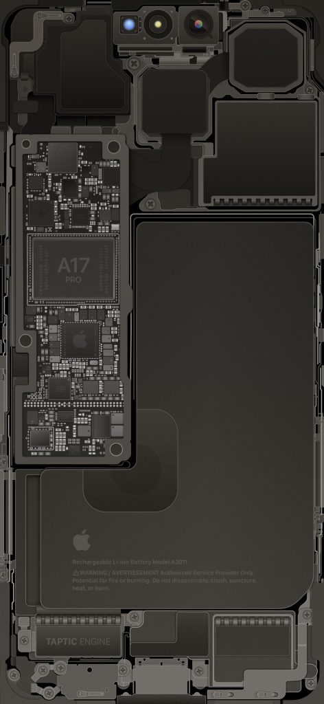 iphone 15系列内部结构壁纸下载