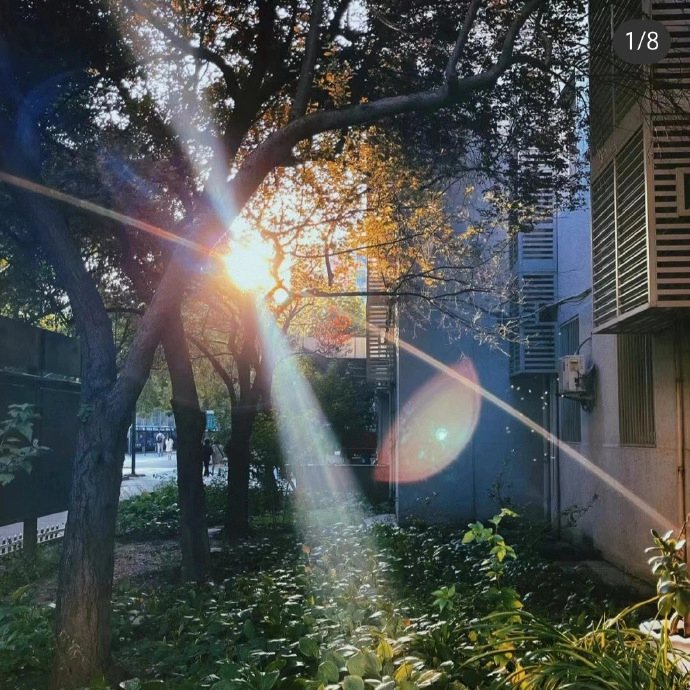 最美的光朋友圈封面图 唯美光影微信头像下载